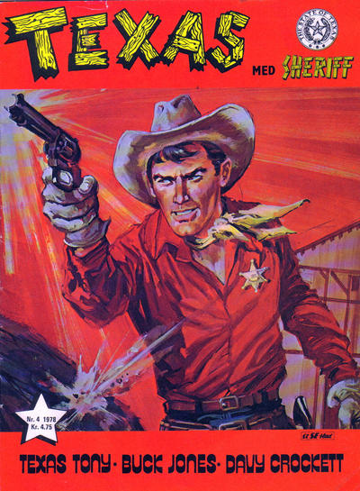 Cover for Texas med Sheriff (Serieforlaget / Se-Bladene / Stabenfeldt, 1976 series) #4/1978