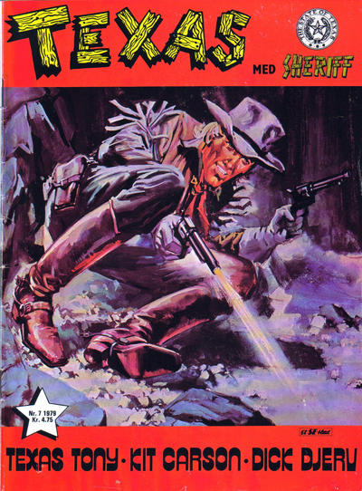 Cover for Texas med Sheriff (Serieforlaget / Se-Bladene / Stabenfeldt, 1976 series) #7/1979