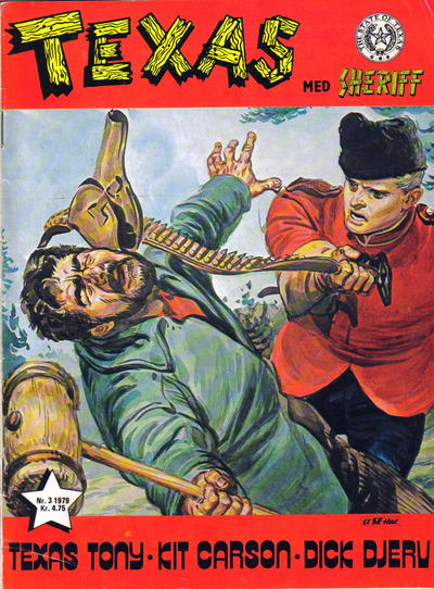 Cover for Texas med Sheriff (Serieforlaget / Se-Bladene / Stabenfeldt, 1976 series) #3/1979