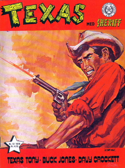 Cover for Texas med Sheriff (Serieforlaget / Se-Bladene / Stabenfeldt, 1976 series) #12/1978