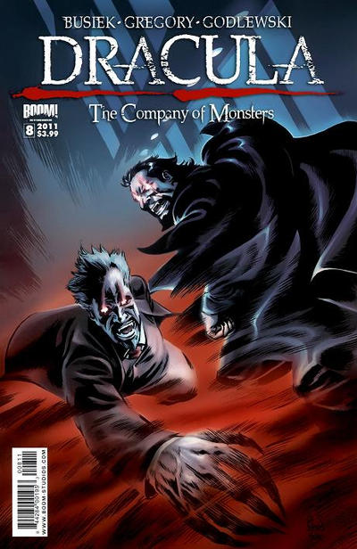 Cover for Dracula: The Company of Monsters (Boom! Studios, 2010 series) #8