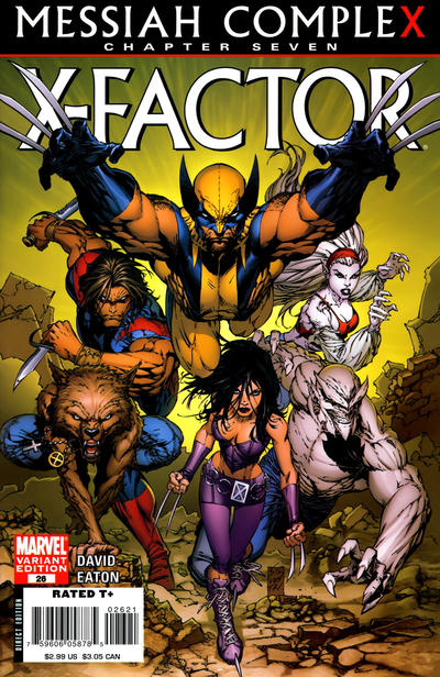 Cover for X-Factor (Marvel, 2006 series) #26 [Silvestri Variant Cover]