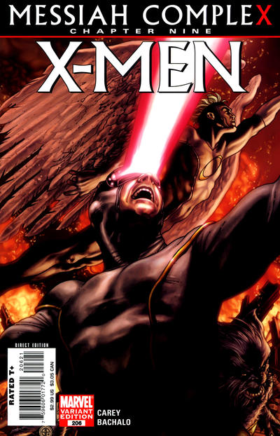 Cover for X-Men (Marvel, 2004 series) #206 [Bianchi Variant Cover]