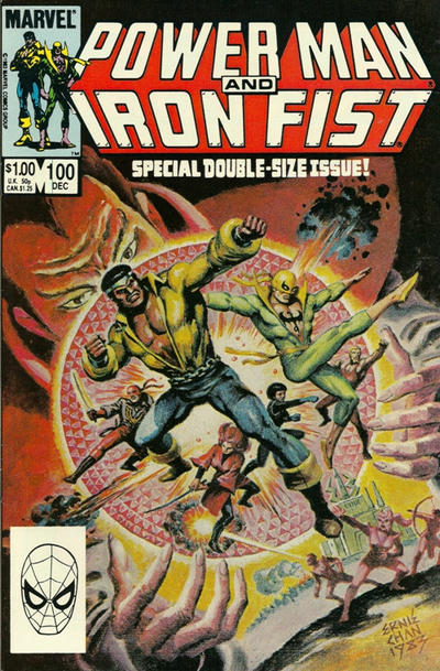 Cover for Power Man and Iron Fist (Marvel, 1981 series) #100 [Direct]