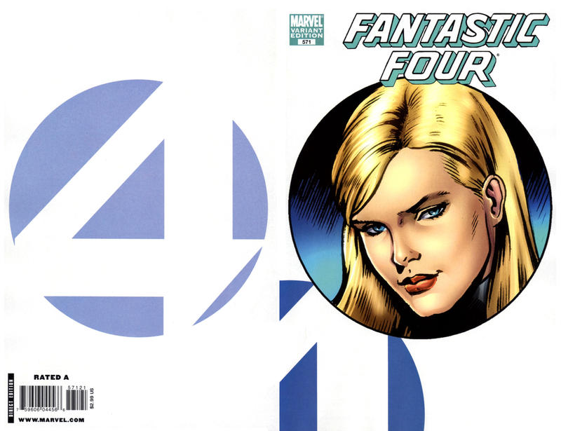 Cover for Fantastic Four (Marvel, 1998 series) #571 [Eaglesham Cover]