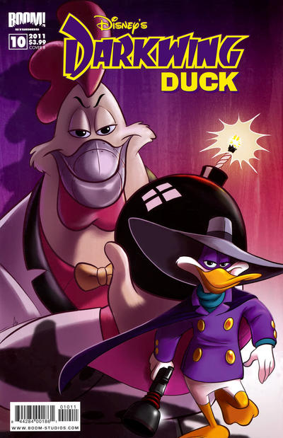 Cover for Darkwing Duck (Boom! Studios, 2010 series) #10 [Cover B]