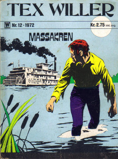 Cover for Tex Willer (Illustrerte Klassikere / Williams Forlag, 1971 series) #12/1972