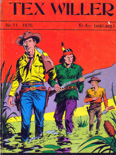 Cover for Tex Willer (Illustrerte Klassikere / Williams Forlag, 1971 series) #11/1975