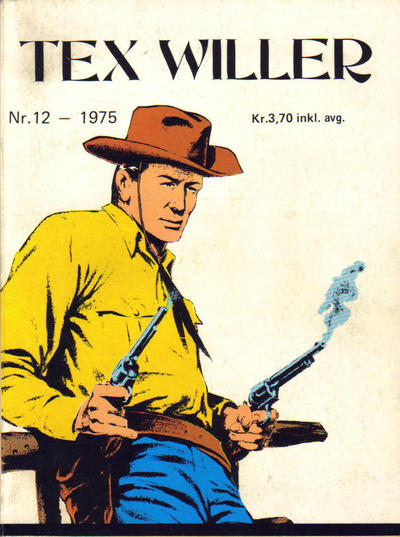 Cover for Tex Willer (Illustrerte Klassikere / Williams Forlag, 1971 series) #12/1975