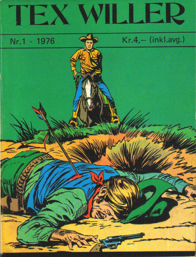 Cover for Tex Willer (Illustrerte Klassikere / Williams Forlag, 1971 series) #1/1976