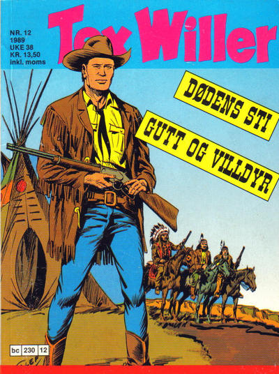 Cover for Tex Willer (Semic, 1977 series) #12/1989