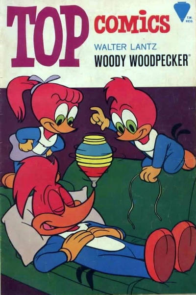 Cover for Top Comics Walter Lantz Woody Woodpecker (Western, 1967 series) #4