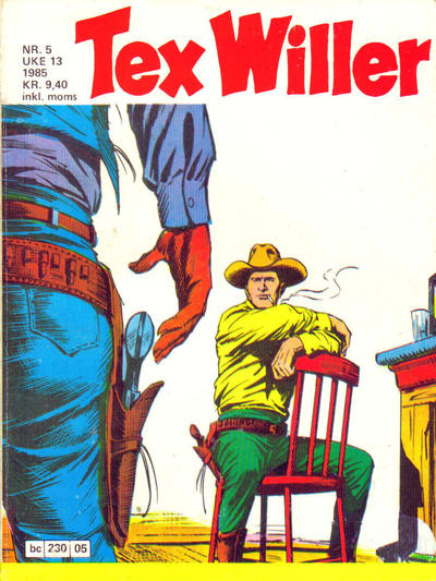 Cover for Tex Willer (Semic, 1977 series) #5/1985