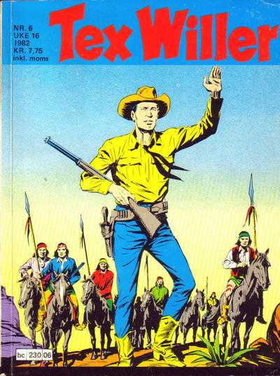 Cover for Tex Willer (Semic, 1977 series) #6/1982