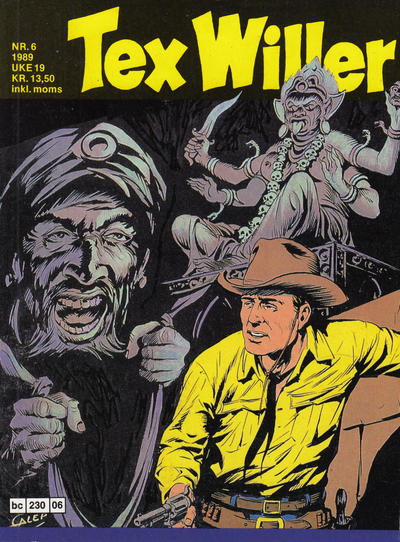 Cover for Tex Willer (Semic, 1977 series) #6/1989