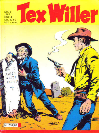 Cover for Tex Willer (Semic, 1977 series) #2/1987