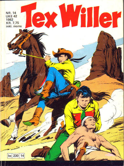 Cover for Tex Willer (Semic, 1977 series) #14/1982