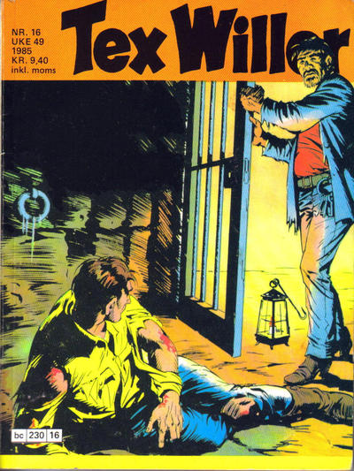 Cover for Tex Willer (Semic, 1977 series) #16/1985