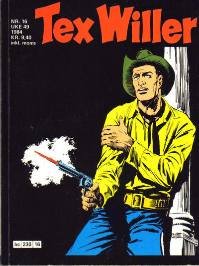 Cover for Tex Willer (Semic, 1977 series) #16/1984