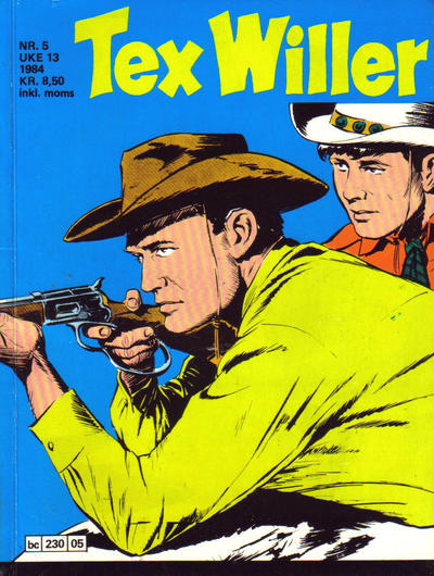 Cover for Tex Willer (Semic, 1977 series) #5/1984