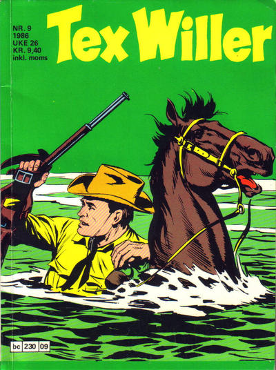 Cover for Tex Willer (Semic, 1977 series) #9/1986