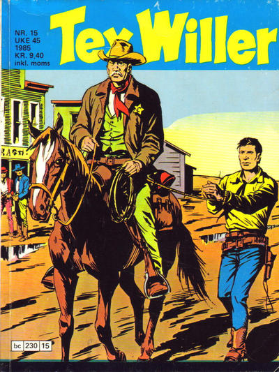 Cover for Tex Willer (Semic, 1977 series) #15/1985