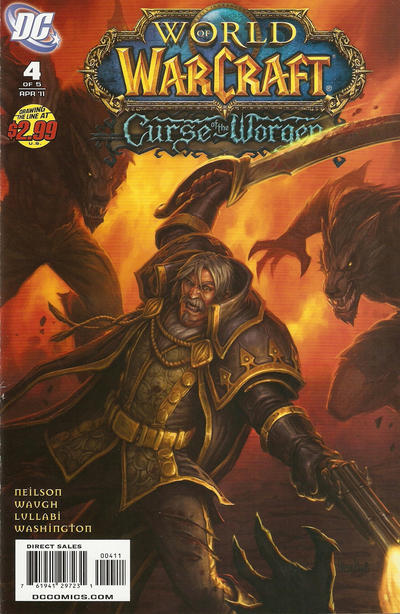 Cover for World of Warcraft: Curse of the Worgen (DC, 2011 series) #4