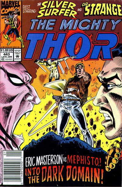 Cover for Thor (Marvel, 1966 series) #443 [Newsstand]