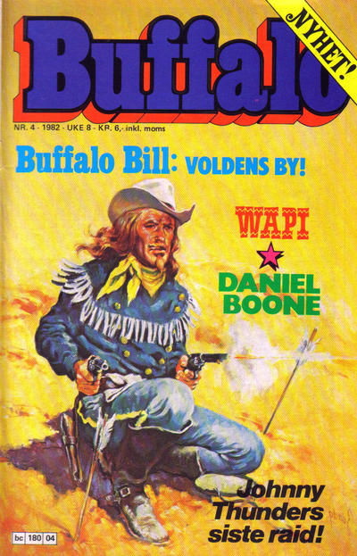 Cover for Buffalo (Semic, 1982 series) #4/1982