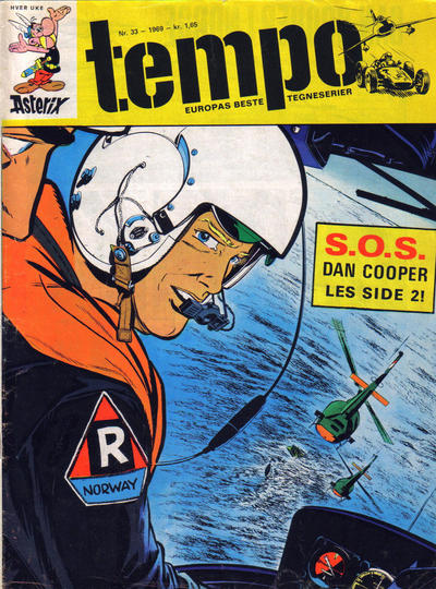 Cover for Tempo (Hjemmet / Egmont, 1966 series) #33/1969