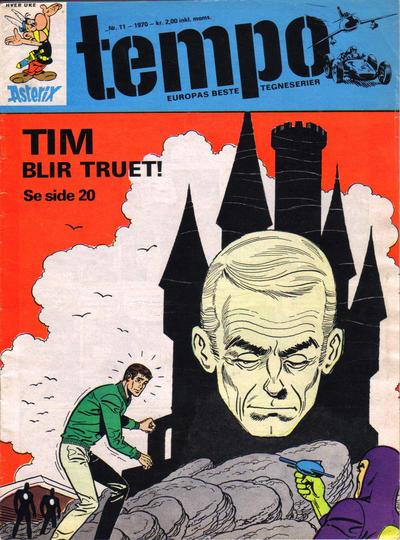 Cover for Tempo (Hjemmet / Egmont, 1966 series) #11/1970