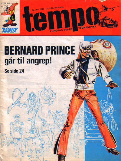 Cover for Tempo (Hjemmet / Egmont, 1966 series) #29/1970