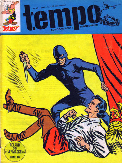 Cover for Tempo (Hjemmet / Egmont, 1966 series) #43/1970