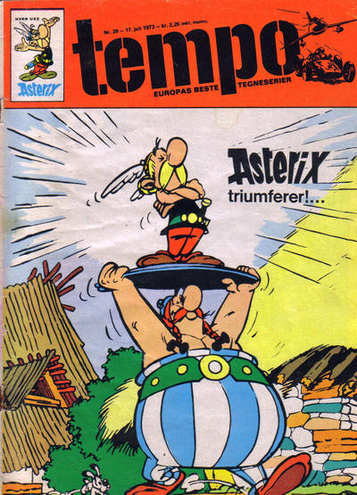 Cover for Tempo (Hjemmet / Egmont, 1966 series) #29/1973