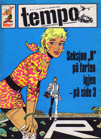 Cover for Tempo (Hjemmet / Egmont, 1966 series) #11/1973