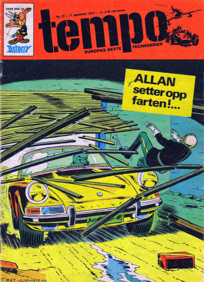 Cover for Tempo (Hjemmet / Egmont, 1966 series) #37/1973