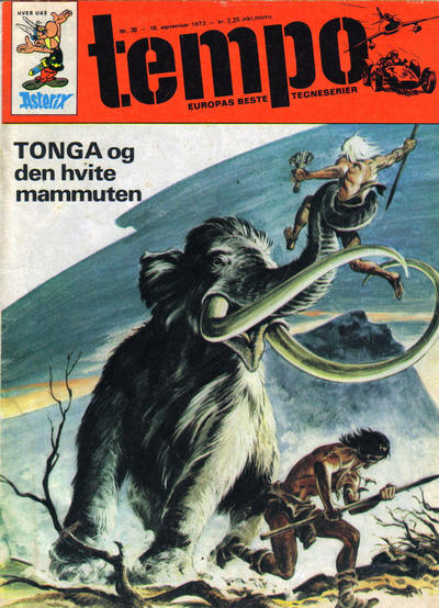 Cover for Tempo (Hjemmet / Egmont, 1966 series) #38/1973