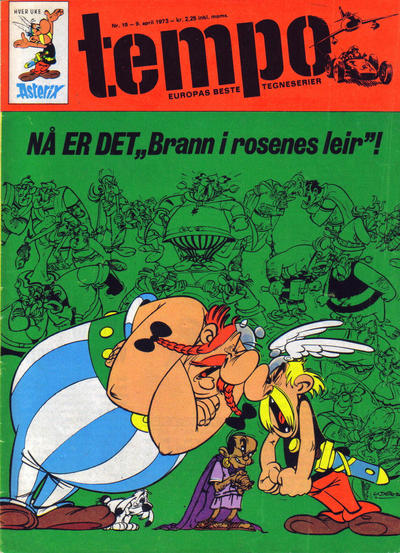 Cover for Tempo (Hjemmet / Egmont, 1966 series) #15/1973
