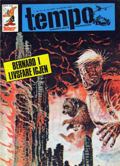 Cover for Tempo (Hjemmet / Egmont, 1966 series) #13/1973