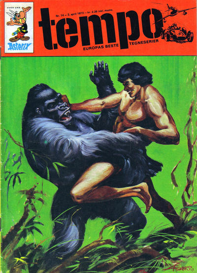 Cover for Tempo (Hjemmet / Egmont, 1966 series) #14/1973