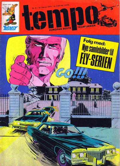 Cover for Tempo (Hjemmet / Egmont, 1966 series) #8/1974