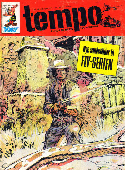 Cover for Tempo (Hjemmet / Egmont, 1966 series) #18/1974