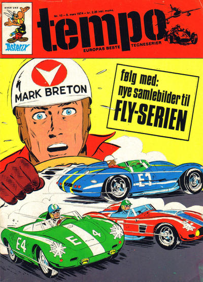 Cover for Tempo (Hjemmet / Egmont, 1966 series) #10/1974