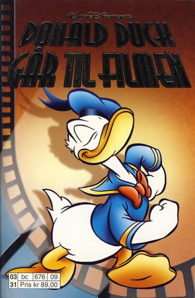 Cover for Donald Duck Tema pocket; Walt Disney's Tema pocket (Hjemmet / Egmont, 1997 series) #[11] - Donald Duck går til filmen