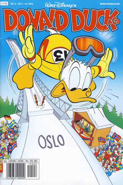 Cover for Donald Duck & Co (Hjemmet / Egmont, 1948 series) #8/2011