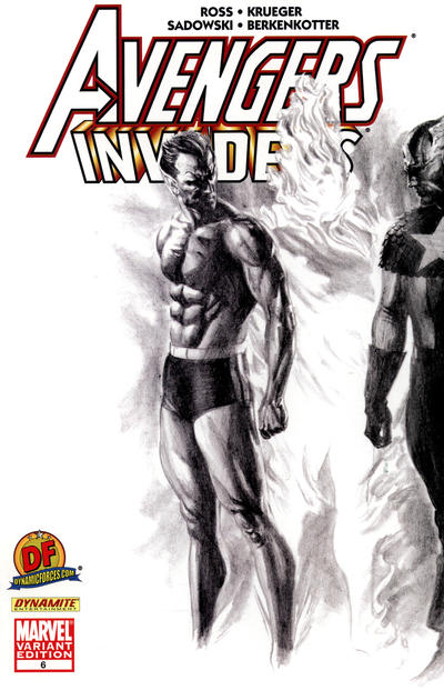 Cover for Avengers/Invaders (Marvel, 2008 series) #6 [Dynamic Forces]