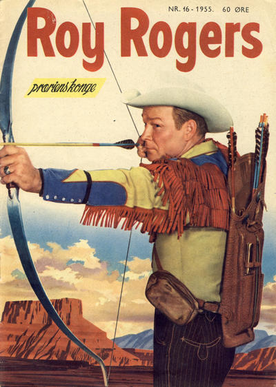 Cover for Roy Rogers (Serieforlaget / Se-Bladene / Stabenfeldt, 1954 series) #16/1955
