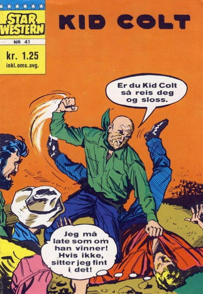 Cover for Star Western (Illustrerte Klassikere / Williams Forlag, 1964 series) #41
