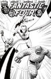 Cover Thumbnail for Fantastic Four (1998 series) #570 [Black-and-White Variant Edition]