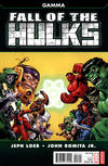Cover for Fall of the Hulks: Gamma (Marvel, 2010 series) #1 [Second Printing]